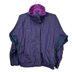 Vintage‎ Columbia Bugaboo Purple Hardshell Large